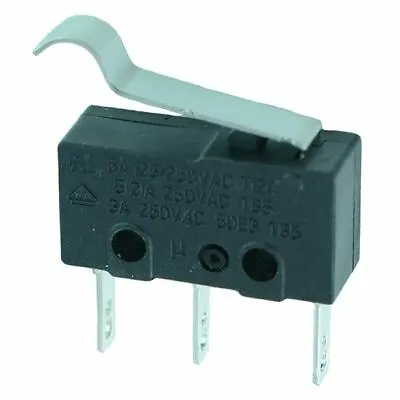 Arc Lever V4 Miniature Mini Microswitch SPDT 5A Micro Switch • £2.59