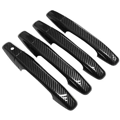 For Honda Civic 2006-2011 8th Gen 8Pcs Carbon Fiber Door Handle Cover Trim Fit  • $14.99