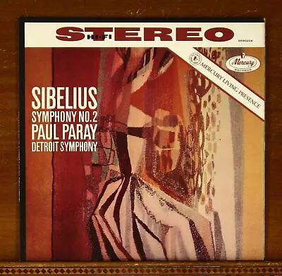 Sibelius Symphony No 2 TAS LP Mercury Living Presence SR 90204 FR2 Paray MP3 • $20