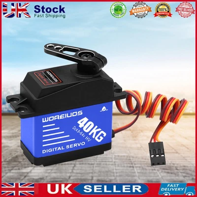 £17.30 • Buy Mini Servo Maximum Torque 40kg/cm RC Servo Copper Aluminum For RC Airplane Robot