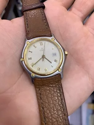 $1499.99 • Buy Ebel Stainless Steel & 18k Gold Bezel 183909 Men’s Quartz Watch