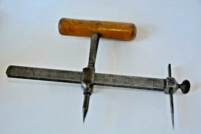 £48 • Buy Antique Trammel Marking Slitting Compass Muller Germany