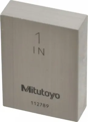 Mitutoyo 1  Rectangular Steel Gage Block • $53.90
