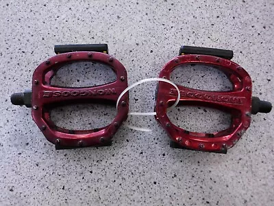 Mongoose BMX Red Anno 1/2  Pedals • $30