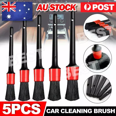 5X Car Detailing Cleaning Brush Auto Interior Dashboard Wheels Tire Dust Cleaner • $8.95