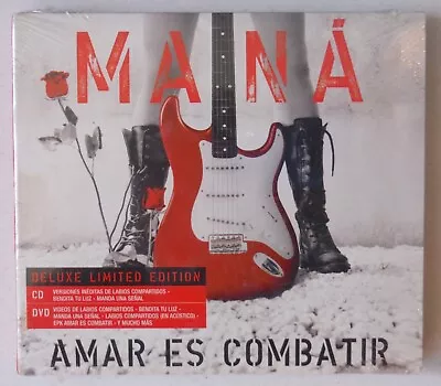 Mana Amar Es Combatir CD & DVD Deluxe Limited Edition 2007 New Still Sealed • $45