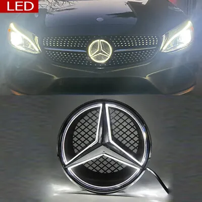 Front Led Grille Emblem Fit For Mercedes Benz 2008-2013 W204 C200 C250 C300 C350 • $28.99