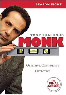 Monk Season 8 Disc 3 DVD ONLY ~ REPLACEMENT DISC ~ No Tracking/Case • $2.99