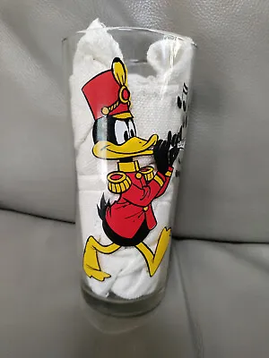 Vintage Elmer Fudd Daffy Duck Looney Tunes Marching Band Music 1976 Pepsi Glass • $59.99