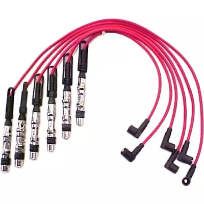 671-6243 Denso Set Of 6 Spark Plug Wires New For VW Volkswagen Jetta Golf 99-02 • $120.04