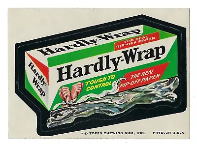 1974 Topps Wacky Packages 8th Series 8 HARDLY-WRAP RIP-OFF PAPER Nm- • $3.59