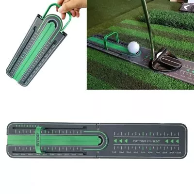 Golf Precision Distance Putting Drill Portable Professional Mini Golf Putting • $12.16