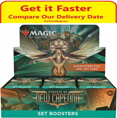 Magic The Gathering Streets Of New Capenna Set Booster Box NEW IN STOCK • $196.95