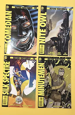 Before Watchmen Minutemen #1-4 Comic Book 2012   1st Print Darwyn Cooke Lot • $4.99
