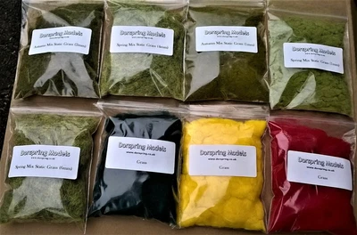 £3 • Buy Static Grass For Model Railway Architecture Warhammer Scenery Model 1/2/4/6mm 