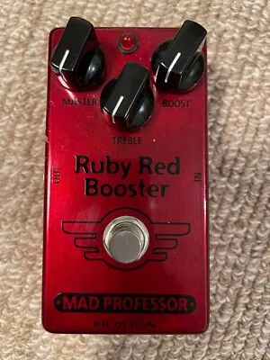 MAD PROFESSOR Ruby Red Booster FAC#OD12-306 Good • $149.65