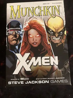 Board Games Munchkin X-Men Expansion 100% Complete USED W/ Original Box • $13.50