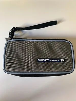 Official Double Grey & Black Nintendo Gameboy Advance Sp Case Bag! • £23.99