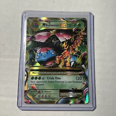 Mega M Venusaur EX 2/108 Holo Rare XY Evolutions 2016 Pokemon Check Pictures • $2