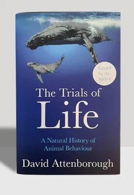 The Trials Of Life By David Attenborough Signed Edition Hardback Rare Book • £39