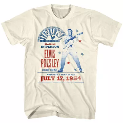 Elvis Presley Starring In Person Men’s T Shirt • $6.99