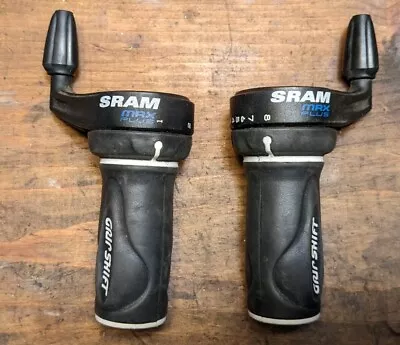 SRAM Grip Shift 3x 8 Speed MRX Plus Shifter Set • $39.99