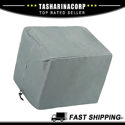 Piece Of 1 600D Outboard Boat Motor Covers Fit For Yamaha For 50-115HP Gray • $21.23