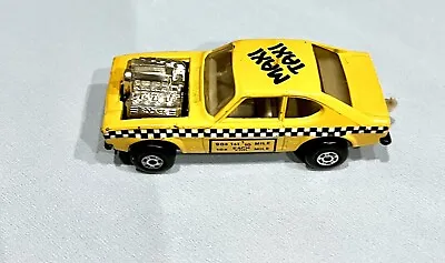 🏁 MATCHBOX Vintage 1983 Rolamatic Yellow MAXI TAXI Dragster (Near Mint) 1:64 🏁 • $12.50