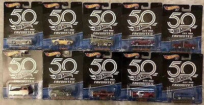 Hot Wheels 50th Anniversary Favorites  Real Riders (Pick Your Car) • £7.99