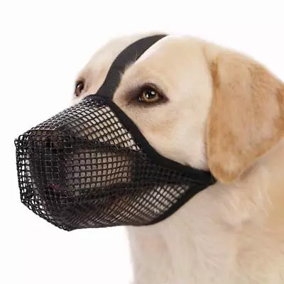 Drinkable Anti-Biting Chewing Licking Pet Muzzle Anti-lick Dog Muzzle • £5.60