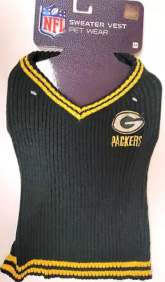 NFL Green Bay Packers Pet Sweater Vest NEW (Medium) • $14.99