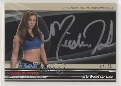 2013 Topps UFC Knockout Full-Contact Auto /75 Miesha Tate #FC-MT Auto • $580