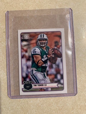 $0.99 • Buy 2012 Topps Magic Tim Tebow MINI #59 - JETS Broncos Prizm Florida Gators Chrome