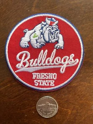 FSU Fresno State Bulldogs Vintage RARE Embroidered Iron Patch (NOS) 3  • $6.79