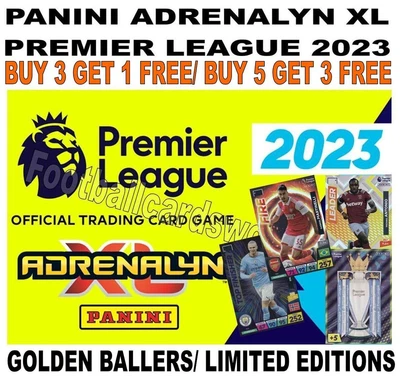 £13.95 • Buy Panini Adrenalyn Xl Premier League 2023 - Golden Baller / Limited Editions