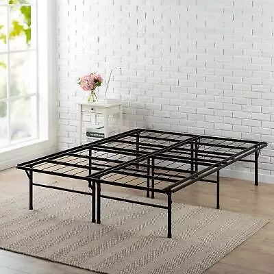 New 16 And 18 In Metal SmartBase Heavy Duty Mattress Foundation Platform Frame • $99.95
