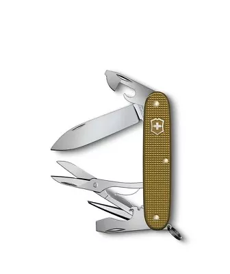 VICTORINOX SWISS ARMY KNIVES TERRA BROWN ALOX 2024 PIONEER X Pocket KNIFE NEW • $95