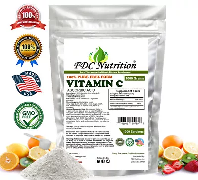 Vitamin C Powder -New -Ascorbic Acid -Wrinkle Anti-Aging -Antioxidant -All Sizes • $23.50