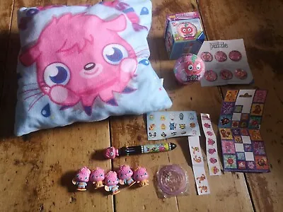 £8 • Buy Moshi Monsters Collectable Bundle Poppet Figures Cushion Luvli 3D Puzzle Sticker