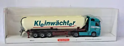 Wiking 1/87th Scale Mercedes Actros Tanker Kleinwachter White 053102 • $24.85