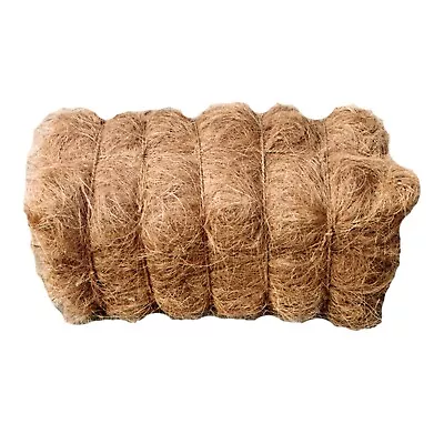 Ginger Coir Fibre Upholstery Filling Stuffing Horse Hair Substitute Bales 2kg • £47.99