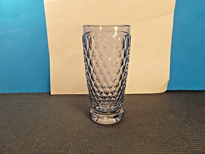 Villeroy & Boch Crystal Boston Blue Pattern Highball Tumbler 6 1/4  X 2 7/8  • $12.95