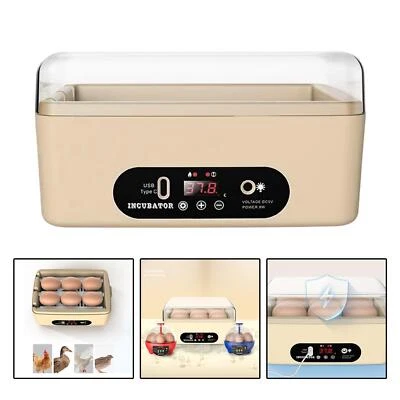 £31.12 • Buy 6 Eggs Incubator Automati Egg Hatcher Machine Hatcher Machine For  