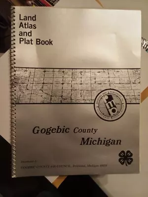 Gogebic County Michigan Land Atlas And Plat Book 1983 • $14.95