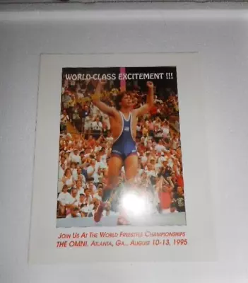 Vtg. 1995 World Freestyle Championships Ticket Brochure Order Form-THE OMNI-GA • $3