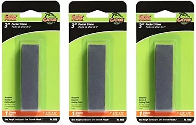 6050 Pocket Sharpening Stone 3-Inch X 7/8-Inch 3 Pack • $24.10