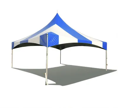 High Peak 20x20 Tent Commercial Blue White Canopy Party Event Waterproof Marquee • $2899.99