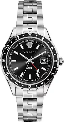 Versace Men's V11100017 Hellenyium 42mm Quartz Watch • $334.99