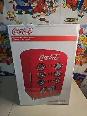 Coca-Cola 12-Can Retro Vending Fridge - RARE - DISCONTINUED New Sealed • $234.88