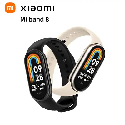 Xiaomi Mi Band 8 1.62-inch AMOLED Screen 5ATM Waterproof Smart Fitness Watch • $70.49